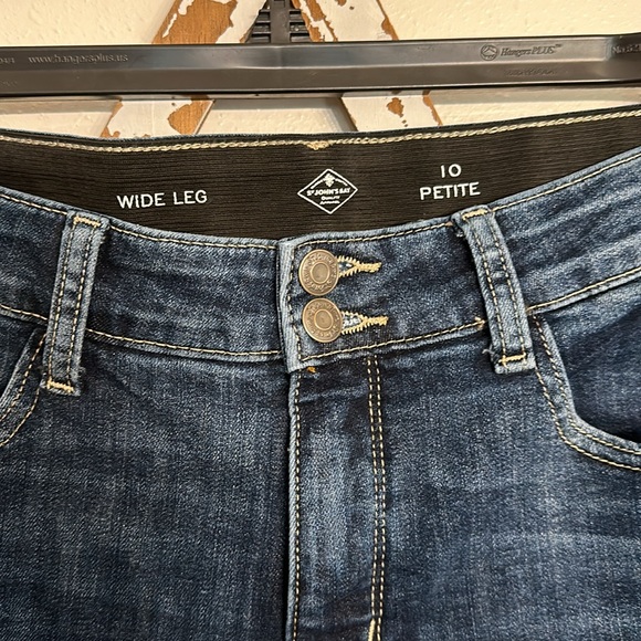 St Johns Bay wide leg jeans - Picture 2 of 4